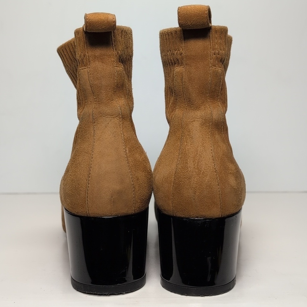Pierre Hardy rodeo/rider suede heeled ankle boots women's size size 6.5 EU 36.5. - Picture 4 of 15